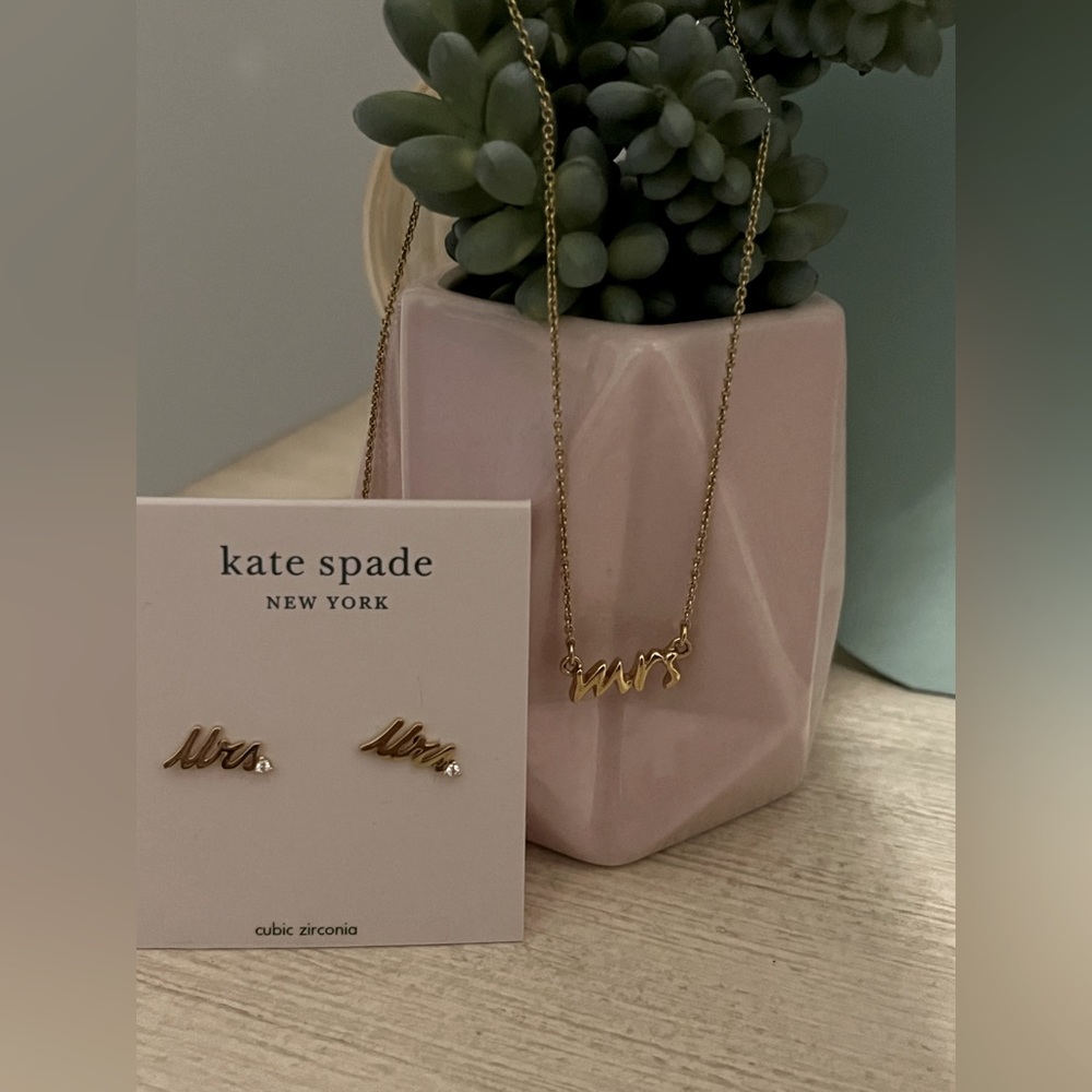 Kate Spade Mrs. Earrings